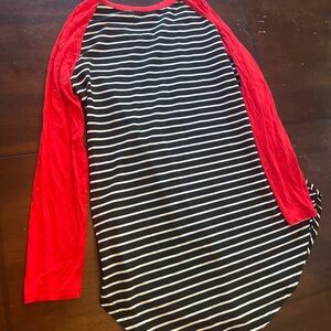 Stripped long sleeve tee